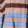 Asti - Dual Color Stripes Applique Short Dress
