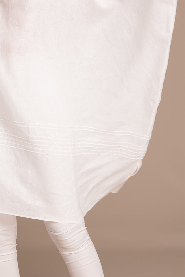 Aleta - Oversized Tunic Kaftan with Handstiched Details