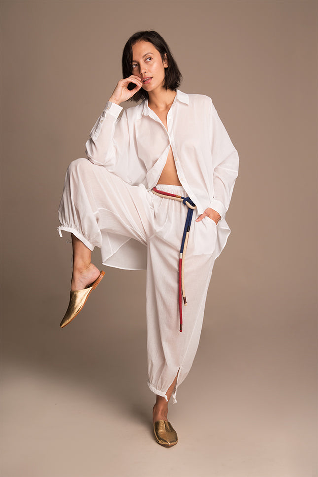 Teagan - Oversized shirt poncho