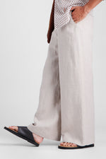 Cole - Wide legged linen long pants