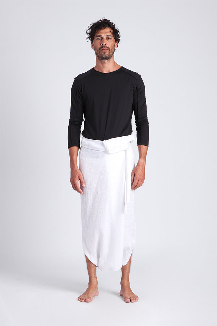 Jemne - Unisex draped trousers