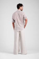 Cole - Wide legged linen long pants