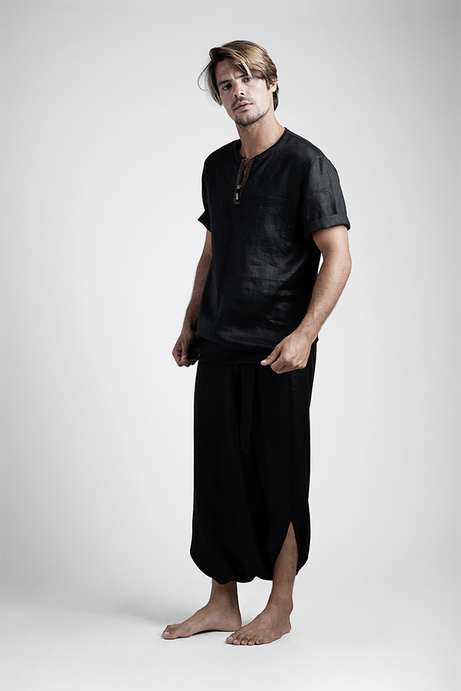 Dusko - Dual Fabric Short Sleeve Shirt
