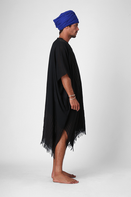 Emeric - Unisex Kaftan with Hand Stitch Detailing