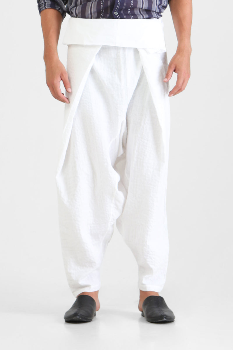 Galton - Low crotch drapped trousers