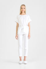 Giola - Fitted linen pants