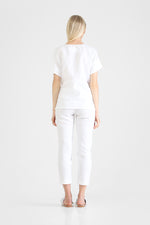 Giola - Fitted linen pants