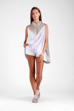 Gabi - Tie & dye versatille asymmetrical dress