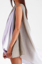 Gabi - Tie & dye versatille asymmetrical dress