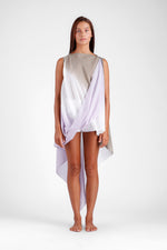 Gabi - Tie & dye versatille asymmetrical dress