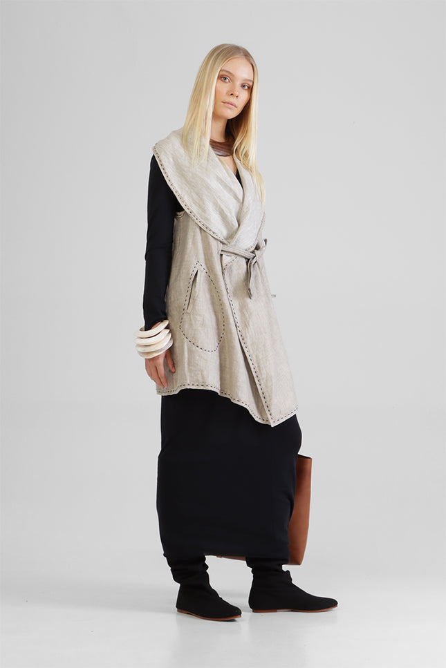 Felicity - Shawl Neck Wrapped Jacket