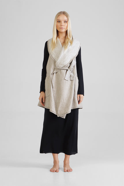 Felicity - Shawl Neck Wrapped Jacket