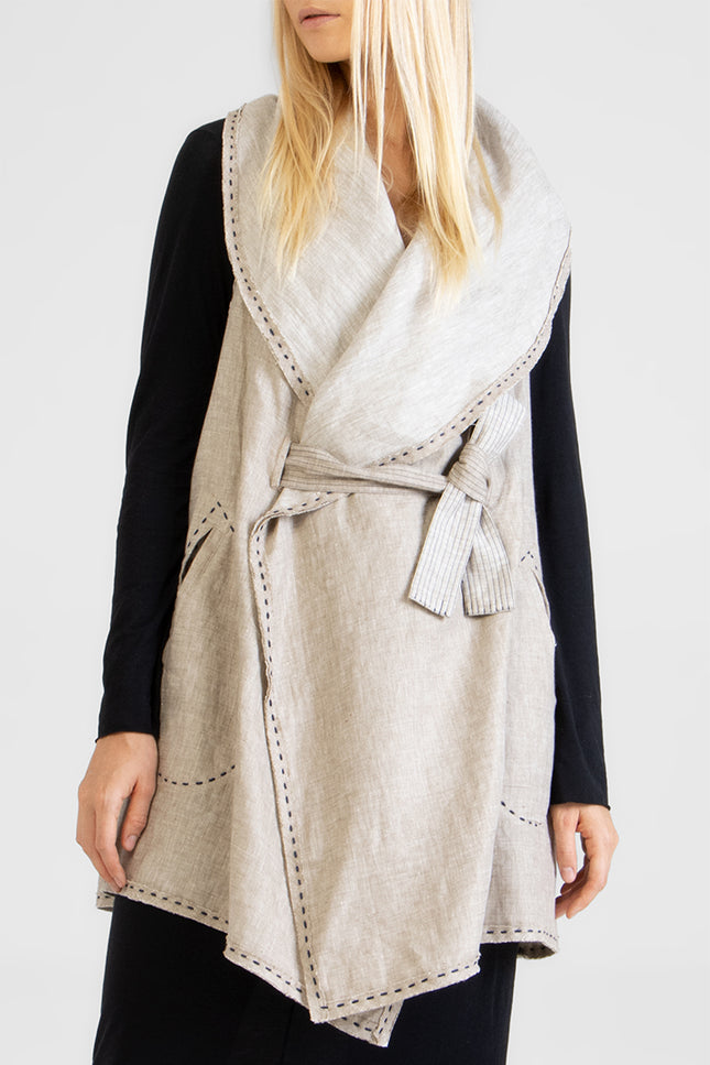 Felicity - Shawl Neck Wrapped Jacket