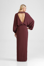 Gamala - Versatile elegant dress with peek-a-boo sleeves