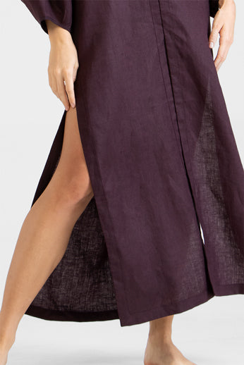Hadiya - Coin detailed kaftan with balloon sleeves