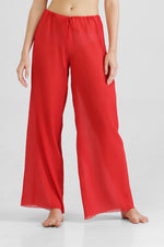 Giulia - Textured drawstring pants