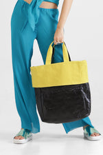 Bucket - Dual fabric reversible tote