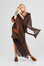 Inka - Classic kaftan with transformable sleeves