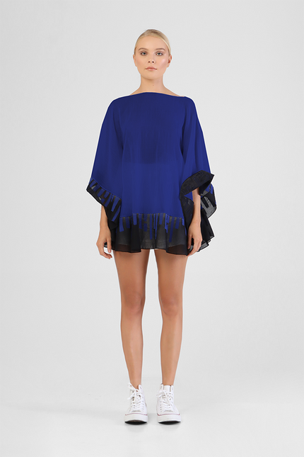 Iceley - Circular Tunic Poncho
