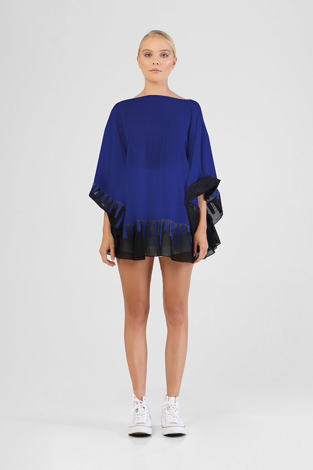Iceley - Circular Tunic Poncho