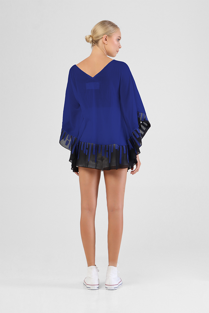 Iceley - Circular Tunic Poncho