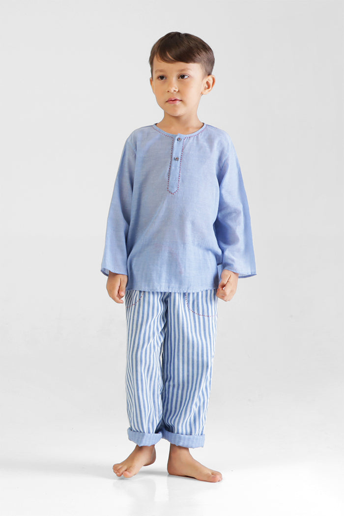 Mini Me - Yarn dyed short kurta