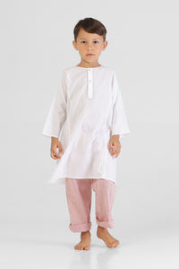 Adventure Time - Cotton stripe long kurta