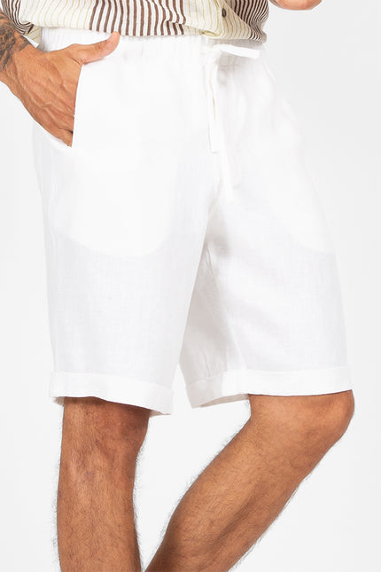 Benja - Elastic Waisted Short Pants