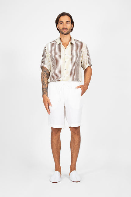 Benja - Elastic Waisted Short Pants