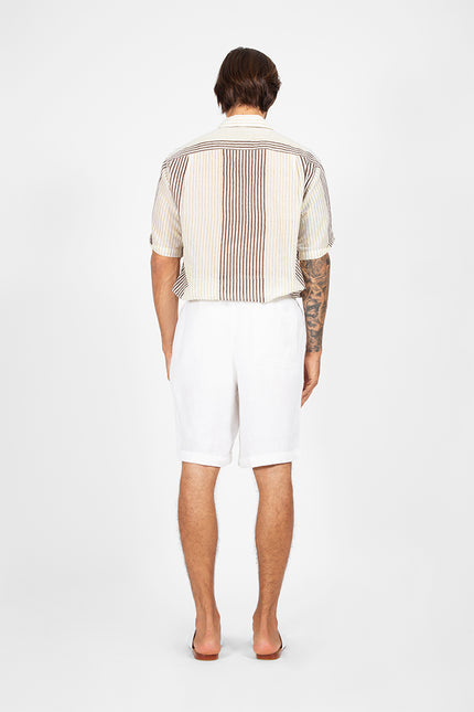 Benja - Elastic Waisted Short Pants