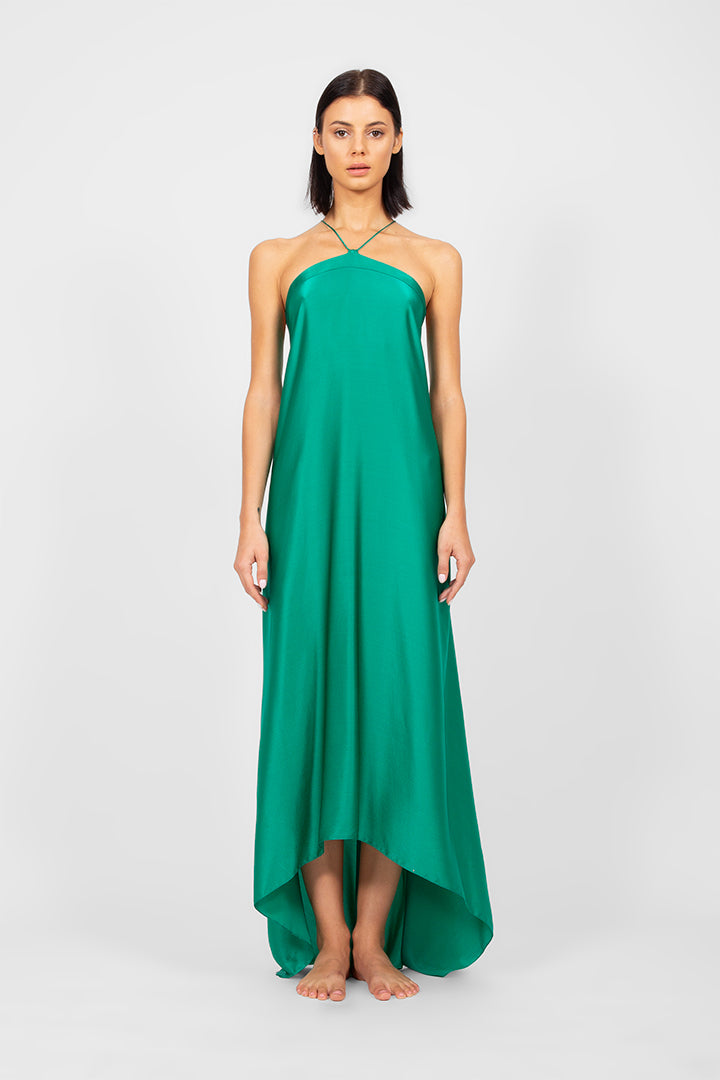 Ilythia - Flowy halter dress