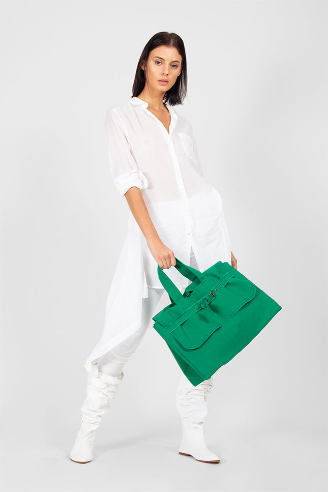 Alma - Signature Wrapped Shirt Dress