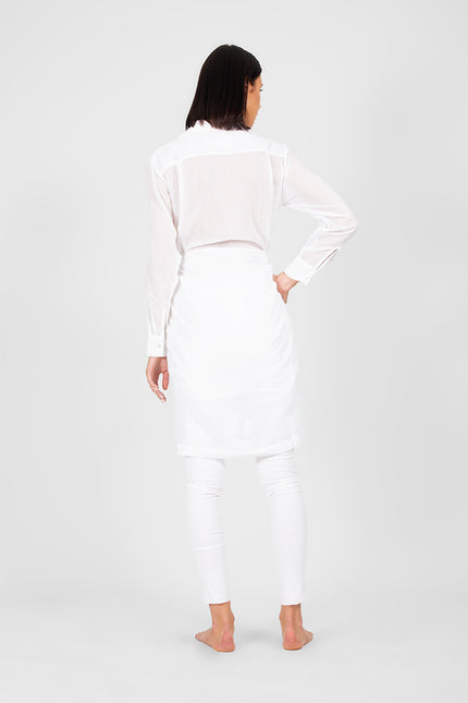 Alma - Signature Wrapped Shirt Dress