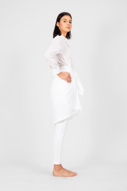 Alma - Signature Wrapped Shirt Dress