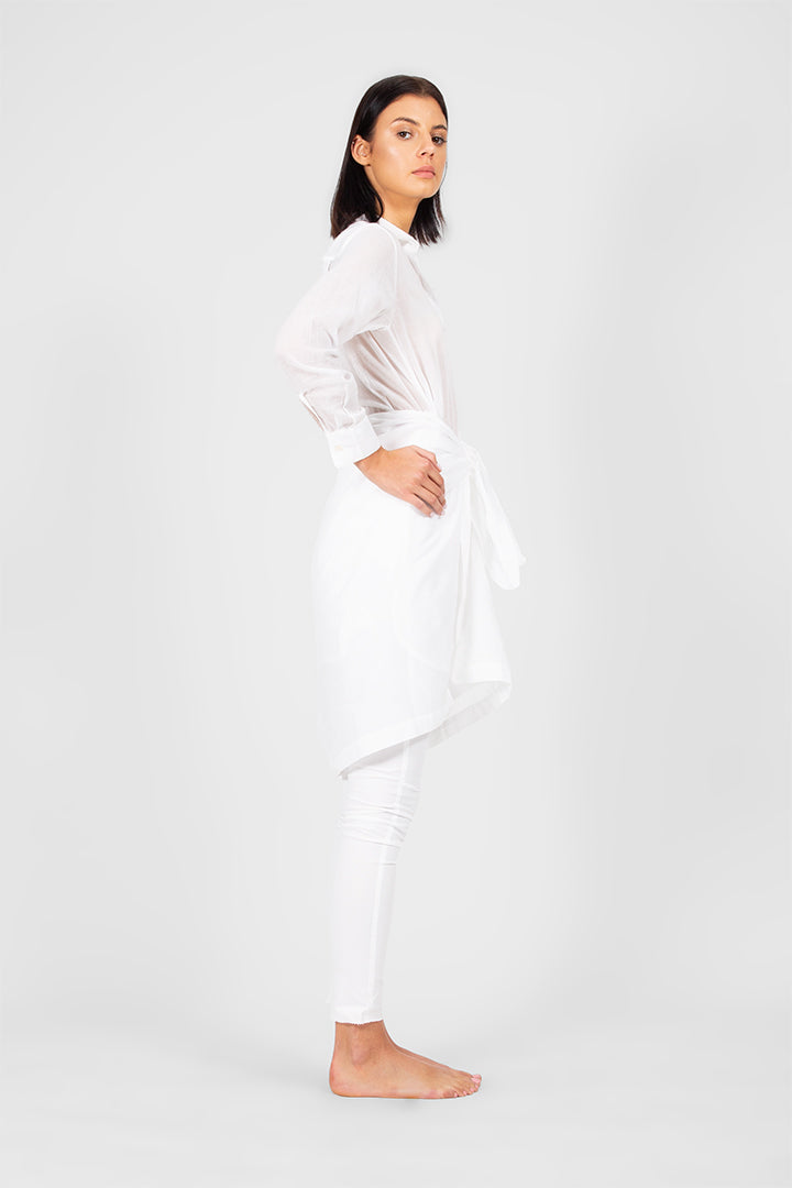 Alma - Signature wrapped shirt dress