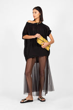 Hadel - Sheer nylon skirt