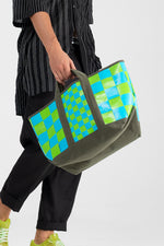 Jaede - Checkered terpal bag