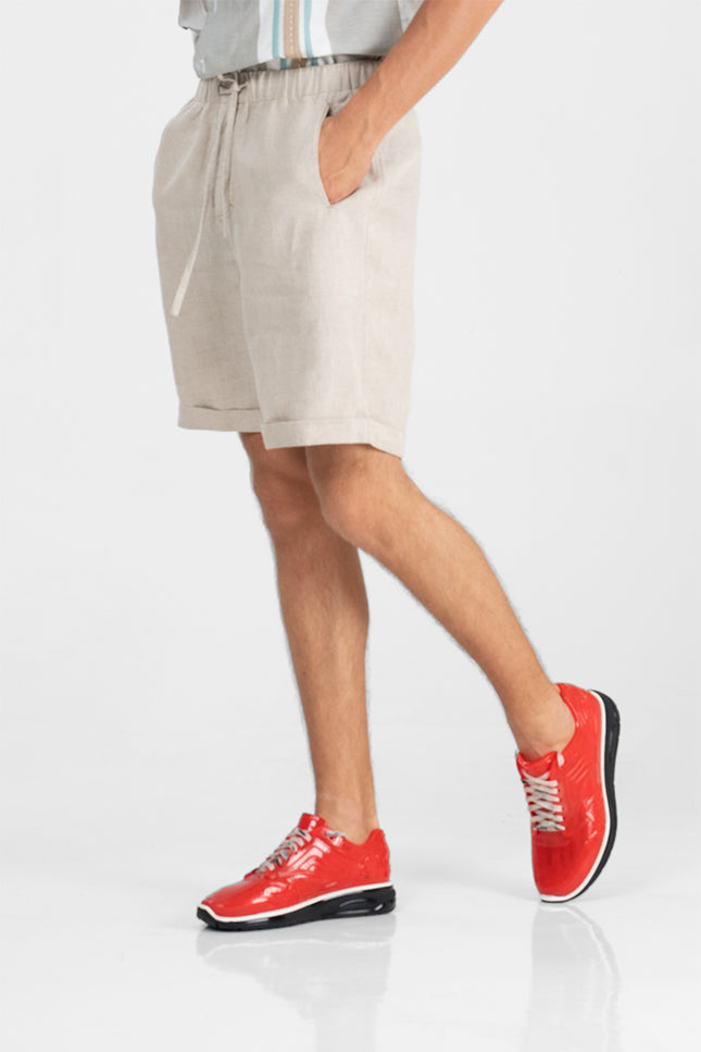 Benja - Elastic Waisted Short Pants