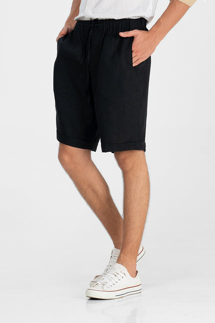 Benja - Elastic Waisted Short Pants