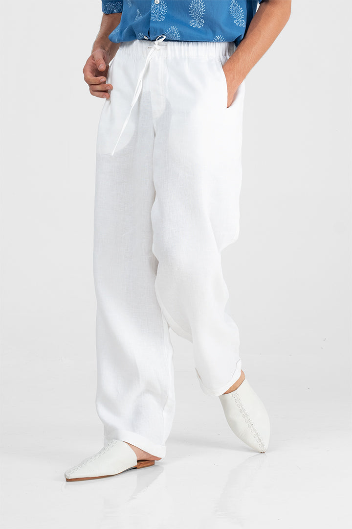 Marvin - Elastic waisted long pants