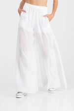Jille - High slitted cotton pants