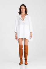 Jacolyn - Oversized egg shaped parka dress