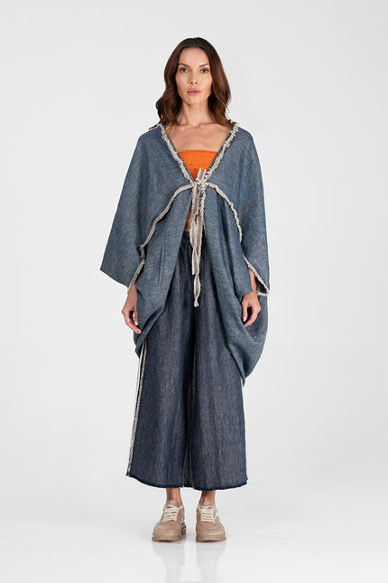 Kamai - Diamond shaped linen outer