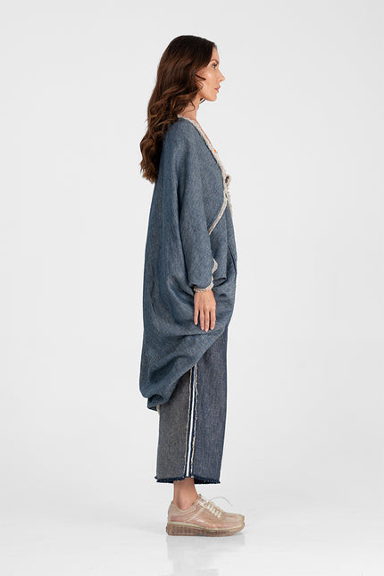 Kamai - Diamond shaped linen outer
