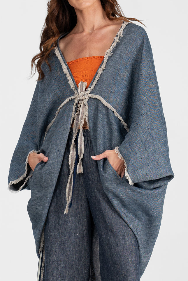 Kamai - Diamond Shaped Linen Outer