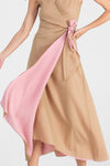 Kindra - Reversible wrap around dress