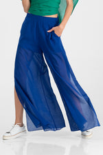 Jille - High slitted cotton pants
