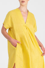 Maejo - Long kaftan with v-neck