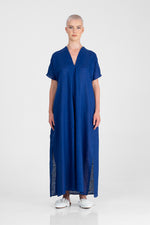 Maejo - Long kaftan with v-neck