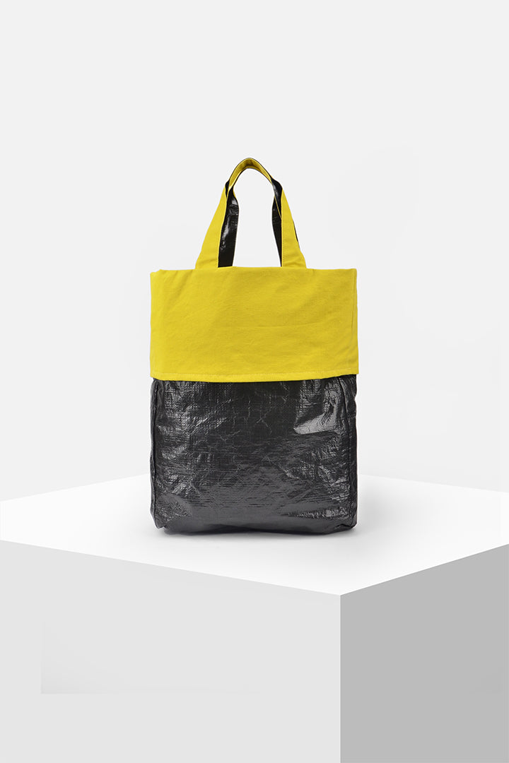 Bucket - Dual fabric reversible tote